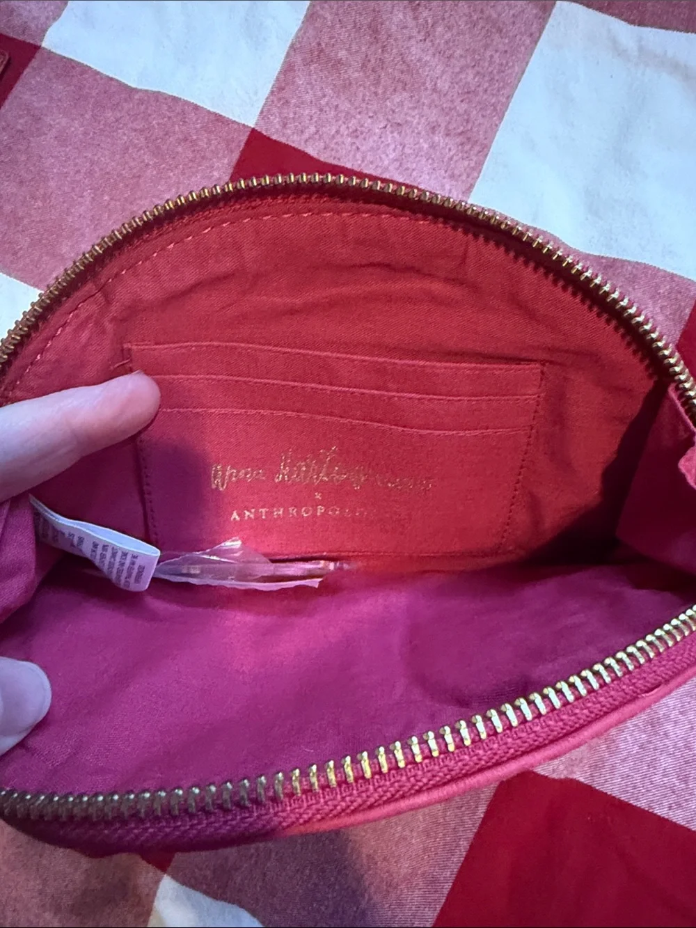 Anna Harlow x Anthropologie Clutch “J” NWT